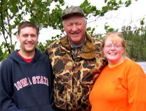 Nathan, Pastor Trachte, and Janette